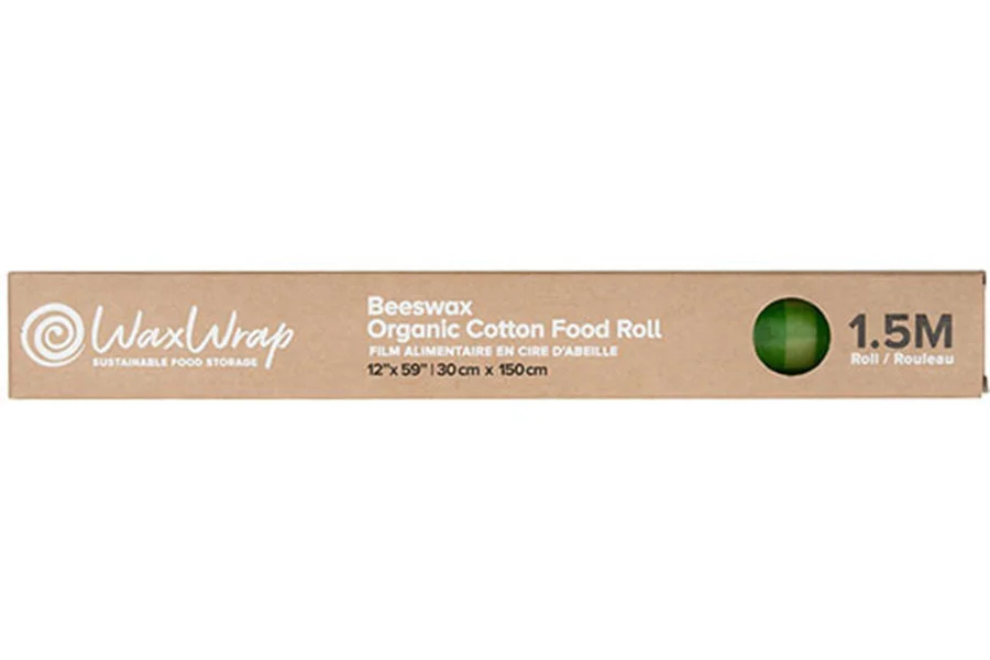 WaxWrap | Beeswax Organic Cotton Food Roll 1.5m